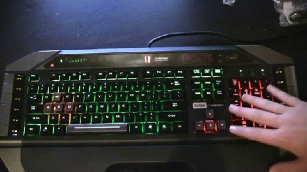 download saitek cyborg keyboard drivers